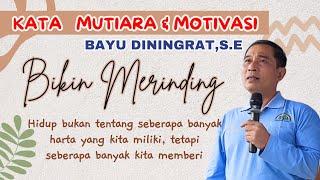 Motivasi Untuk Petani  BAYU  DININGRAT#bayusehatmandiri #quotes