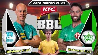 BBL 2022 Brisbane Heat vs Melbourne Stars 23rd Match Prediction - HEA vs STA Dream11  Pitch Report