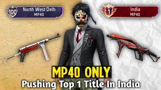 Pushing Top 1 India In Mp40  Solo Br Rank Push In Season 41  Road To Grandmaster In Solo