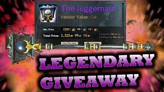 I Give To GW2 Players Legendary Weapon JUGGERNAUT Cellofrag Comedy Collab - Guild Wars 2