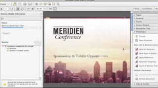 How to Remove Hidden Information  Acrobat X Tips & Tricks  Adobe Acrobat