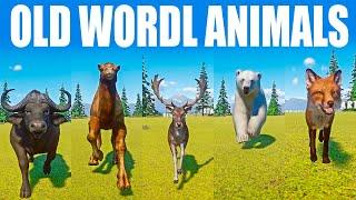 Old World Animals Speed Races in  Planet Zoo included Camel Polar Bear Deer Fox