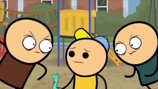 Staring Contest - Glotzwettbewerb - Cyanide & Happiness Shorts - German Fan- Dub