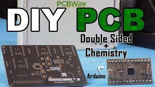 How to make double sided pcb at home - including pcb chemistry