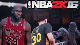 NBA2K16 MyLeague - Golden Cavaliers Heat trio full highlights epic battle