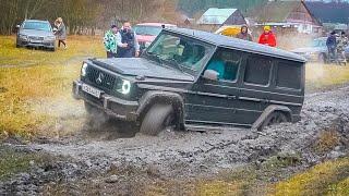 НАГЛЫЙ ДЕПУТАТ на Гелике против AUDI SUBARU и TOUAREG - кто круче на бездорожье?