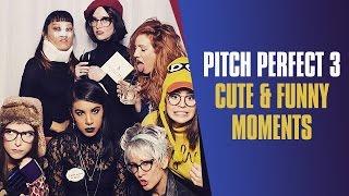 Anna Kendricks Reaction When Chrissie Fit Singing Cups  Pitch Perfect 3 Cast Cute & Funny Moments