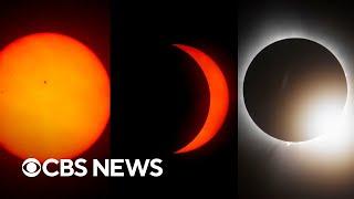 Watch the solar eclipse move across North America on April 8 2024