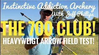 The 700 Club Heavyweight Traditional Hunting Arrow Field Test