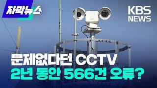 자막뉴스 문제없다던 중국산 CCTV…2년 동안 566건 오류?  KBS 2023.05.04.