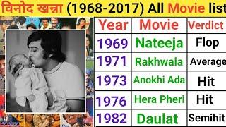 Vinod Khanna movie list  vinod khanna movie list hit or flop  Vinod Khanna movies