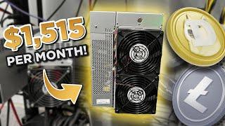 How Im Earning $1515 Mining Dogecoin with Bitmain Antminer L7