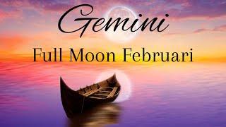 Gemini Full moon februari Mampukan dirimu menerima situasi baru