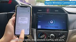 CarlinKit CCPA  Dongle for aftermarkt display screen Wireless CarPlay-Connection Tutorial