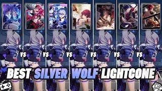 SILVER WOLF Light Cone Comparison BEST Light Cones To Use For F2P or P2W??? Honkai Star Rail