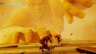 Marvels Spider-Man 2 PS5 Sandman Boss Fight 4K60