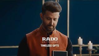 RADO Brand Ambassador Hrithik Roshan sharing his Wishes for Indias Most Celebrated Moments