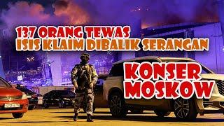 137 Tewas di Konser Moskow Rusia 4 Pelaku Ditangkap ISIS Klaim Dibalik Serangan