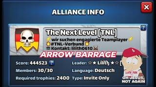 Empires and Puzzles - ARROW BARRAGE - War Hits vs The Next Level - Wojna z The Next Level
