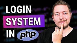 29  Lets Create A Login System in PHP  2023  Learn PHP Full Course for Beginners