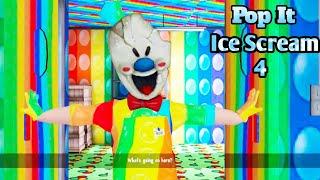 Ice Scream 4 Pop It Mod Full Gameplay  Ice Scream 4