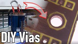 DIY Taladros metalizados en una PCB  Tutorial completo