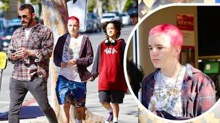 Ben Afflecks Daughter Seraphina Shocks With Hair Transformation During Family Outing