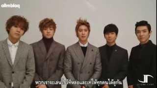 Thai Sub 2013 MBLAQ SENSATION GLOBAL TOUR Finale Message