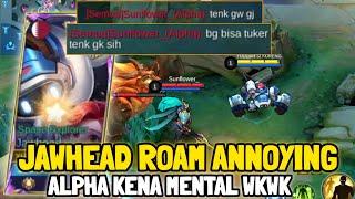 Jawhead Roamer Top Global Bikin Musuh Kena Mental Sampe Minta Tukar Tank Wkwk - Mobile Legends