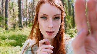ASMR Lone Forest Elf Heals You  Hand Movements Personal attention Shhh...