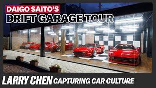 Larry Chen Visits The Greatest Drift Garage In The World Daigo Saito  Capturing Car Culture