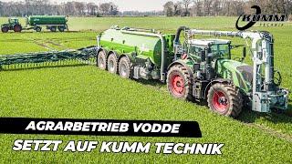 Agrarbetrieb Vodde setzt auf neues KUMM Technik KTR28 Ausbringfass  Testimonial