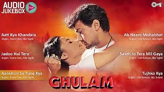 Ghulam Movie All Songs  Aamir Khan  Rani Mukherjee  Ghulam Album Songs