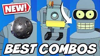 BEST COMBOS FOR *NEW* BENDER BENDING RODRIGUEZ SKIN FUTURAMA - Fortnite