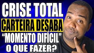 CRISE na CARTEIRA Vender TUDO É a ÚNICA Saída? Ou Aproveitar e Comprar Barato? fundos Imobiliários