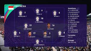 PES 2023 MASTER LEAGUE FINAL FIFA WORLD CUP INDONESIA VS SPAIN