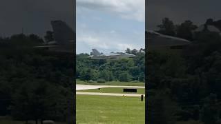 EA-18 Growler Demo Team blasting out at the 2024 Spirit of St. Louis Air Show in Missouri