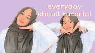 everyday shawl tutorial 2 styles