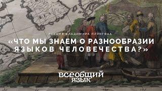 Лекция Владимира Плунгяна «Что мы знаем о разнообразии языков человечества?»