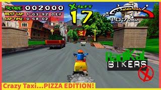 Crazy Taxi...with Pizza Radikal Bikers A 1010 Arcade Retro Gaming Hidden Gem Oddity