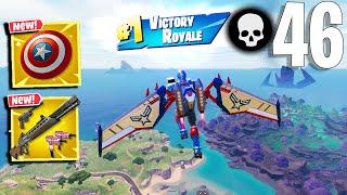 46 Elimination Solo Vs Squads Gameplay Wins New Fortnite Chapter 5 Season 4 PS4 Controller