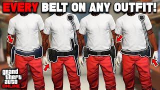 *UPDATED* How To Get EVERY BELT On Any Outfit Glitch In GTA 5 Online 1.69 No Transfer Glitch