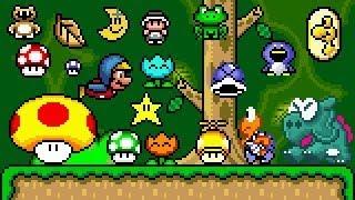 Super Mario Bros X SMBX 1.4.4 - PowerUps GFX SMW IMPROVED . HD