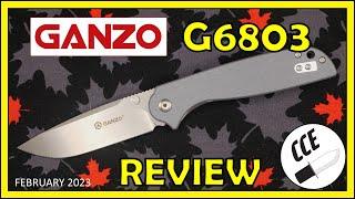 ONE BIG FLAW - A Full Review of the Ganzo G6803 -  Budget Liner Lock with Thumbstud Deployment.