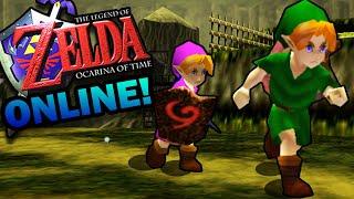 The LEGEND OF ZELDA Ocarina of time MULTIPLAYER is HILARIOUS