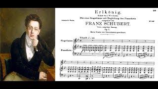 Franz Schubert - Erlkönig Sheet music and lyrics