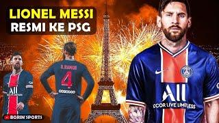 LIONEL MESSI RESMI KE PSG NO PUNGGUNG 30 GAJI TERBESAR DI DUNIA