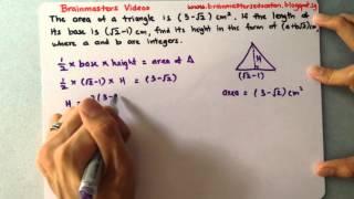 Surds - Equation involving Surds