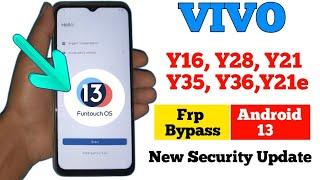Vivo Y18Y28Y21Y35Y36 Frp Bypass 2024 Vivo Android 13 Frp Bypass 2024