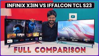  Best 32 Inch TVs Under ₹10000 Infinix X3IN vs iFFALCON S53 - Which is the Winner? 